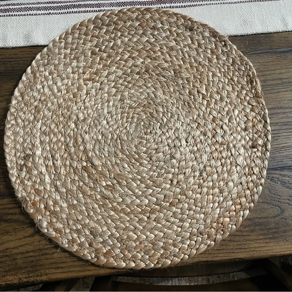 DOMAIN 2 Pc JUTE Placemats made in India 100% Jute